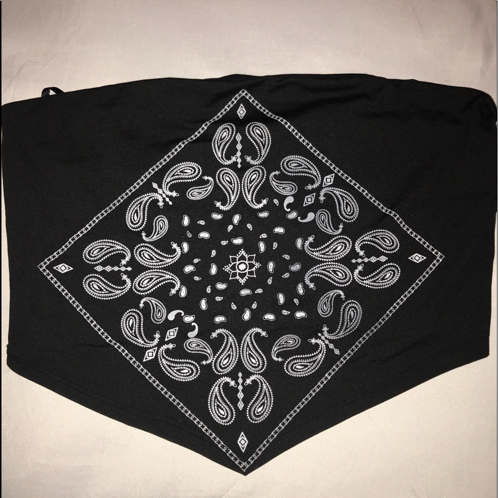 Bandana Tube Top